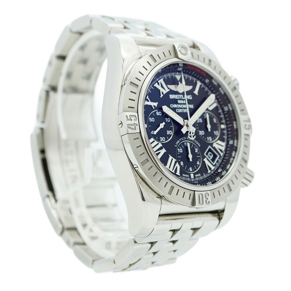 Breitling Chronomat JSP Roman Index Limited Edition AB01153A Black Dial Men's... - Picture 4 of 11